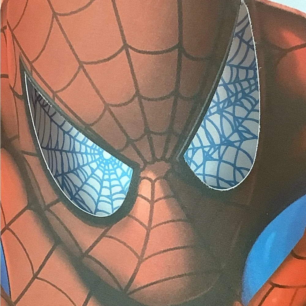 Spider-Man Lamp with 3 Dimensional Dual Layer Shade Cover -Marvel Table Lamp